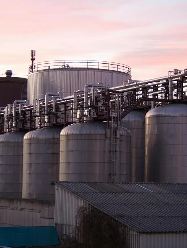 Industrial petroleum facility